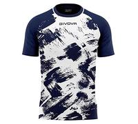 Givova Shirt Art Interlock M/C Giallo/BLU Tg. 3XL