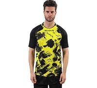 Givova Shirt Art Interlock M/C Giallo Fluo/Nero Tg. S