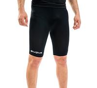 Givova Skin Shorts Men's Running Tights, Men's, Skin, Black, M