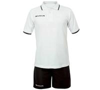 Givova Street Short Sleeve Set White,Black 4XL Men