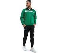Givova, suit givova one full zip, green/black, S
