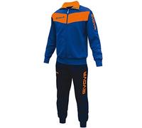 Givova, suit visa fluo, light blue/orange fluo, S