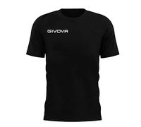 Givova, t-shirt fresh, black, 4XS