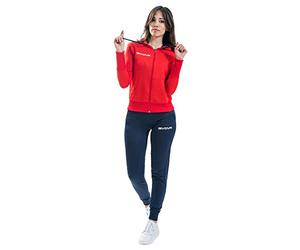 Givova TR015, Unisex, Rosso-Blu, 3XS
