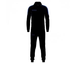 GIVOVA TRACKSUIT REVOLUTION TRIACETATO BLACK/BLUE Size XL