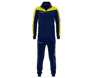 Givova TUTA ROMA TRIACETATO BLU/GIALLO Tg. L