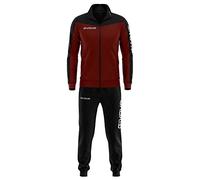 Givova Unisex Rome Roma Triacetate Suit, Black/Yellow, L, Garnet/black, 3XS