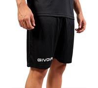 Givova Unisex_Adult Campo Interlock Shorts, Black, XL