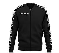 Givova Unisex College Band Jacket, Blue, S, black, XL
