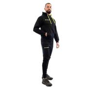 Givova Unisex King 4 Season Passen, Schwarz/Fluogelb, M