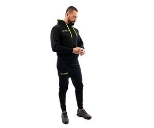 Givova Unisex King 4 Season Passen, Schwarz/Fluogelb, M