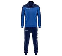 Givova Unisex Roma Roma Triacetate Jumpsuit, Blue/Yellow, 2XS