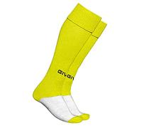 Givova Unisex Soccer Socks, yellow fluo, MONSIEUR UK