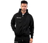 Givova Unisex t-shirt Hooded Sweatshirt, Noir,