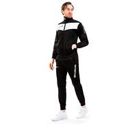 Givova Unisex Visa Jumpsuit, black/white, 5XS UK
