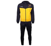 Givova VISA MELANGE SUIT WITH HOOD POLARFLEECE BLUE/YELLOW MELANGE Size 3XL