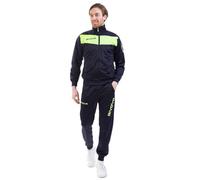 Givova Visa, Men's Gym Suit, multicolour(Blu/Giallo Fluo),M