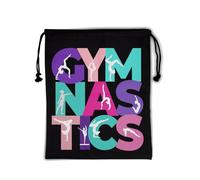 Giwawa Black Grip Bag for Gymnastics Samll Gym Grip Bag