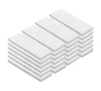 GIWFBQTR 24PCS Tabletop Fire Pit Ceramic Wool Wick Table Top Firepit Sponge Cotton Core Fireplace Replacement Wicks 4.7"X2" 2 * 4.7in