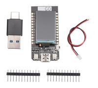 GIWFBQTR 2Pcs BTC Solo Miner Nerdminer V2 55KH/S Bitcoin Solo Miner Station Nerdminer Board with Adapter