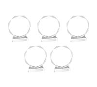 GIWFBQTR 5X Crystal Glass Trophy Blank Crystal Trophy Medal Graduation Season Commemorative Ornaments Company Awards