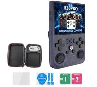 GIWFBQTR R36PRO Handheld Retro Game Console 128GB 3.5inch HD Screen Portable Pocket Video Player Supports 30+ Emulators D