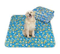 GIWFBQTR Washable Pee Pad for Dogs, 2 Pack Reusable Puppy Pads Waterproof Wee Wee, Absorbent Pet Potty Training Mats
