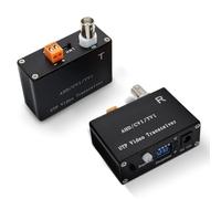 Giwnhvx 1 Channel Active Video Balun for CCTV Camera Twisted Pair Transmitter BNCLong Range for AHD TVI CVI 5/10MP