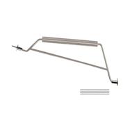 Giwnhvx 1 PCS Portable Outdoor Fire Pit Handle Set for Carrying Single Fire Pit, Campfire Stand