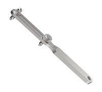 Giwnhvx 1 Piece Watch Case Back Opener Adjustable Watch Back Remover Tool Silver Metal Watchmaker Battery Replacement