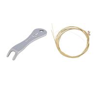 Giwnhvx 1 Set & 1 Pcs Acoustic Guitar Ukulele String Bridge Pin Puller Pulling Remover Tool