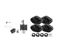 Giwnhvx 1 Set Speed Change & 4 Pcs Upgrade Track Wheels Spare Parts