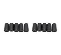 Giwnhvx 10 Pcs Cello Endpin Tip Protector Rubber Cello Tail Pin Case Tip Cap Protector Non-Slip Mat
