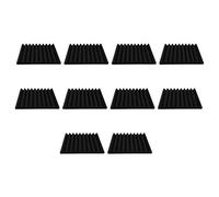 Giwnhvx 10 Pieces Acoustic Foam Soundproofing Foam Sound Absorbing Foam for Studio Home Theater,Sound Foam Wedge
