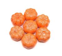 Giwnhvx 100 Piece Mini Faux Pumpkin Foam Pumpkins Yellow DIY Thanksgiving Halloween Party Decoration Props
