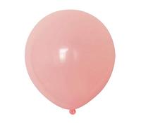 Giwnhvx 100Pcs 10 Inch Macaroon Pastel Latex Balloon Candy-Colored Thick Balloons Party Supplies for Party Decor - Pink