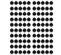 Giwnhvx 100pcs Black Round Button Battery Holder Case for CR2032 2016 2025