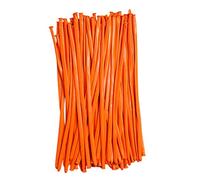 Giwnhvx 100Pcs Long Latex Balloons Inflatable Colorful Twisting Balloons Party Supplies Globos for Party Decor - Orange