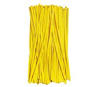 Giwnhvx 100Pcs Long Latex Balloons Inflatable Colorful Twisting Balloons Party Supplies Globos for Party Decor - Yellow
