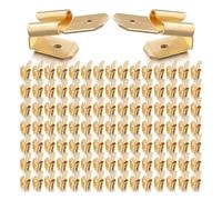 Giwnhvx 100Pcs Piggyback Spade Connectors,3 Way Adapter Dual Male to Single Female Terminals Crimp Terminals Assortment Kit