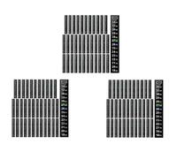 Giwnhvx 108 Pieces Digital Temperature Sticker Adhesive Thermometer Strip Fermenter Adhesive Crystal Strip Aquarium Thermometer