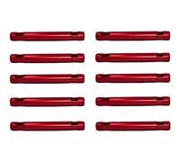 Giwnhvx 10PCS Outdoor Tent Buckle Aluminum Alloy Rod Wind Rope Buckle Drawstring Double Eye Rope Buckle Adjusting Buckle