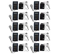 Giwnhvx 10X 5 Band EQ Equalizer Pickup, Acoustic Guitar Preamplifier Tuner with LCD Tuner and Volume Control LC-5