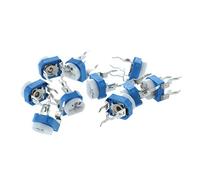 Giwnhvx 10X 6mm 10k ohm Horizontal Pot Variable Cermet Potentiometer Trimmer Resistor UK