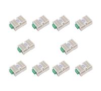 Giwnhvx 10X Temperature Humidity Transmitter RS485 SHT20 Sensor Modbus RTU Acquisition Module Transducer High Precision