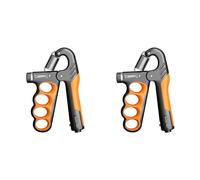 Giwnhvx 11-220 Lbs Hand Grip Strengthener for Men Women Adult Muscle Recovery Fitness Orange