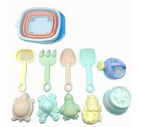 Giwnhvx 11-Piece Beach Toy Set Beach Toy Suitable for Children Summer Outdoor Gift A
