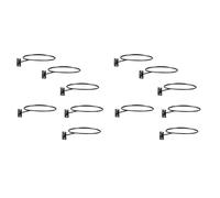 Giwnhvx 12 Pack Wall Mount Ball Display Ball Storage Ball Rack Ball Holder for Basketball Football Volleyball Soccer