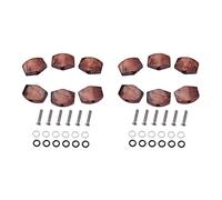Giwnhvx 12 Pcs/Set Guitar Tuning Peg Buttons, Tuning Pegs Knobs Machine Heads Buttons for Guitar