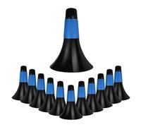 Giwnhvx 12 Pcs Sports Training Cones 9 Inch Agility Plastic Skating Marker Cones for Kids Football Basketball Practice Blue